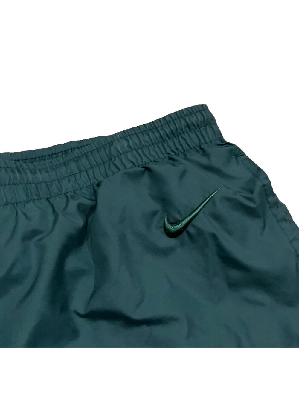 Vintage Y2K Nike Windbreaker Track Pants Women’s Size Large 12-14 Green - Picture 3 of 3